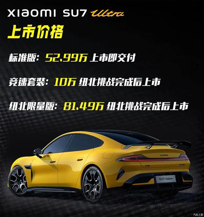 3分钟看完最速小米SU7Ultra应该这么选！(图2)