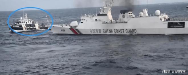 中菲在铁线礁激烈对峙！中方快艇明显技高一筹：性能吨位全面领先(图2)