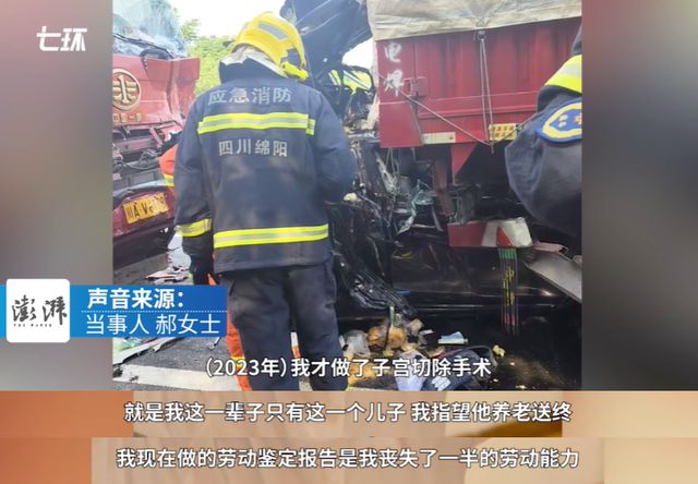 “高速驾车遭追尾目睹丈夫儿子保姆丧生”当事人发声(图2)