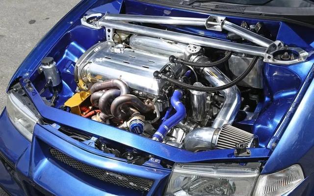 三菱EVO65TME再改装而且还用到F1技术！(图3)