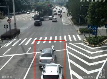 绿灯倒计时还剩4秒突变黄灯!永春网网友：紧急刹车后却被后车追尾了(图1)