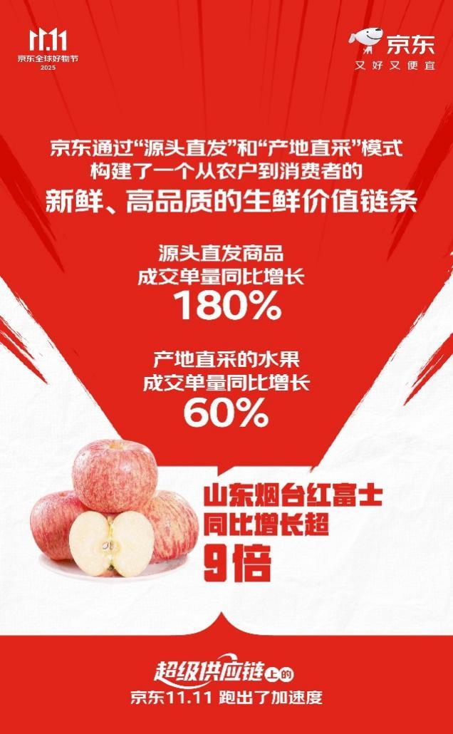 下单用户数增长超117%订单量增长超125%“超级供应链”上的京东11跑出加速度(图6)