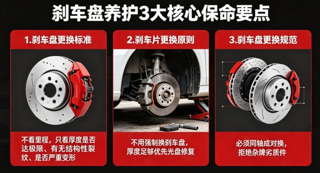 别只换刹车片！刹车盘坏了=失灵90%车主忽略了这个保命件(图4)
